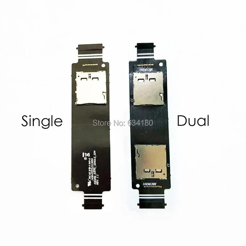 

Sim card slot socket reader Flex cable for ASUS Zenfone 5 A500CG A501CG T00J T00F phone card holder