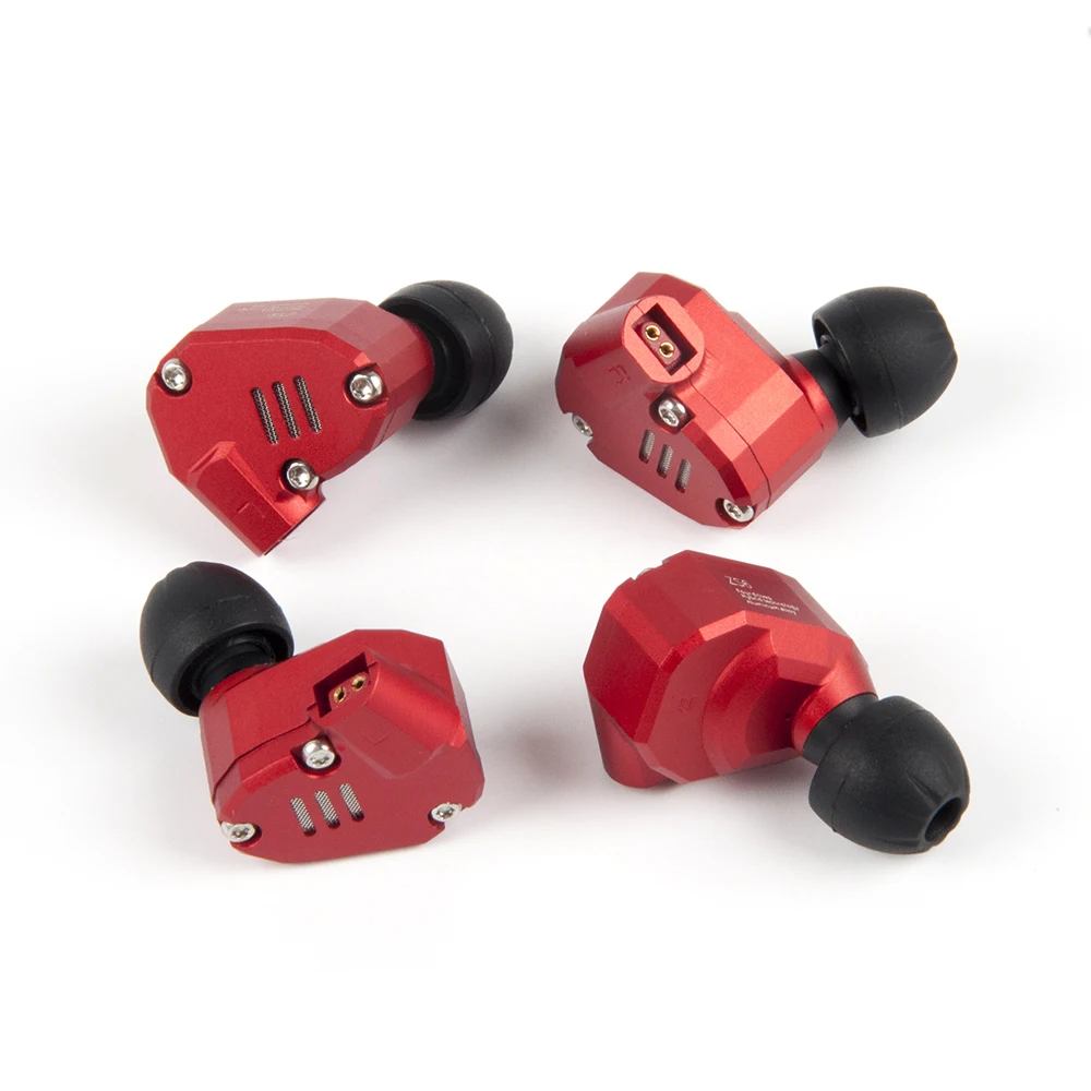 KZ ZS6 2DD + 2BA гибридные наушники вкладыши Hi Fi DJ Monito спортивные для бега гарнитура