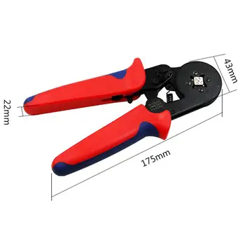 

Adeeing Mini HSC8 6-4 Series Round Nose Plier Tube Terminals Plier