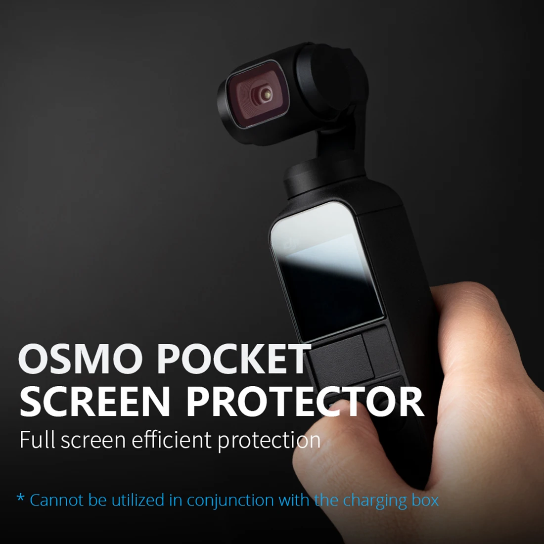 

PGYTECH HD Anti-scratched Waterproof Lens Screen Protector Clear Tempered 2.5D Glass Protective Film for dji OSMO Pocket
