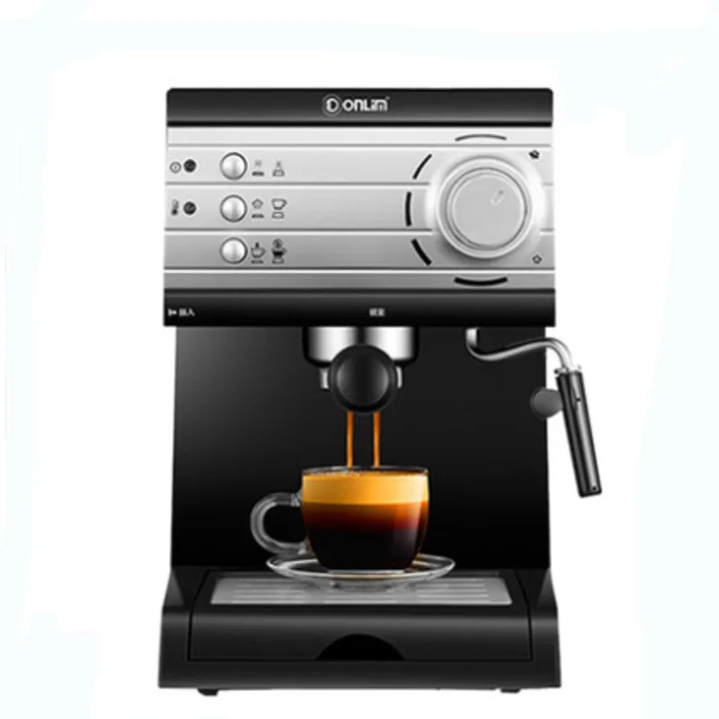 

Coffee Machine Dl - Kf6001 Coffee Machine Household Small-sized Meaning Half Fully Automatic Steam Type Hit Foam