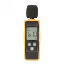 GM1359 цифровой ЖК-измеритель уровня звука дБ измеритель окружающей среды шумомер Хорошее качество горячий