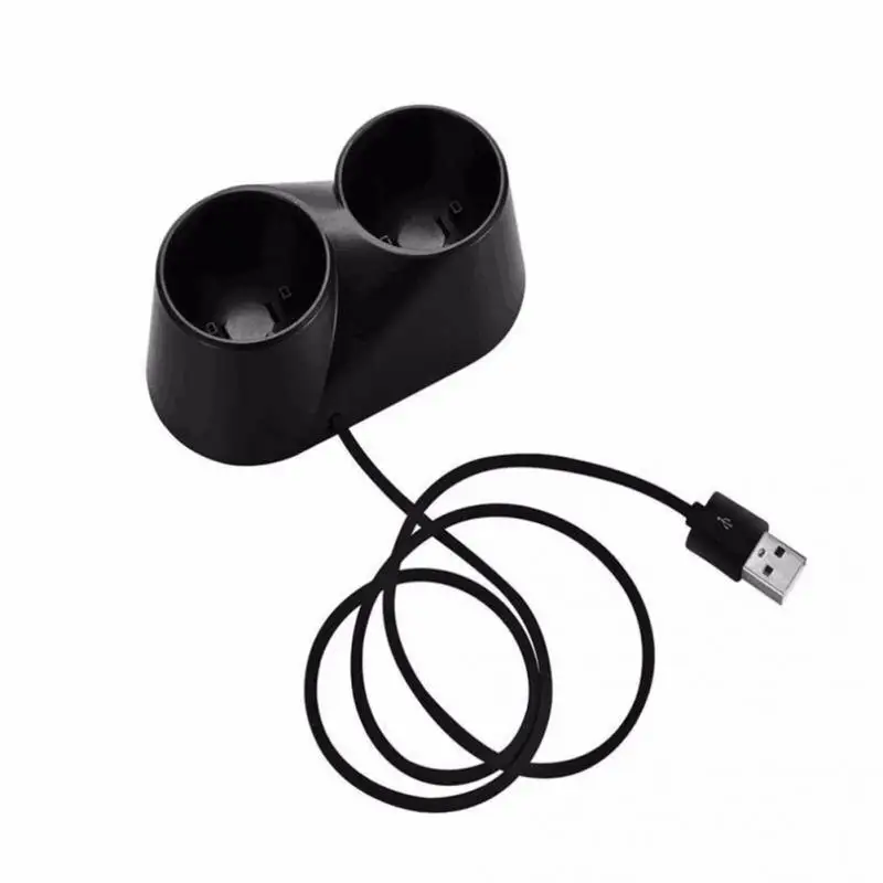 

Game Console Charger Charging Base Game Controller Handle Dock Charger Wireless 2 Gamepad Station For PS4/PS Move Charger &
