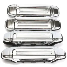 Mofaner 4 шт. Автомобильная хромированная дверная ручка для замены для Mitsubishi PAJERO 1992 1993 1994 1995 1996 1997 автомобильные аксессуары Дверная ручка
