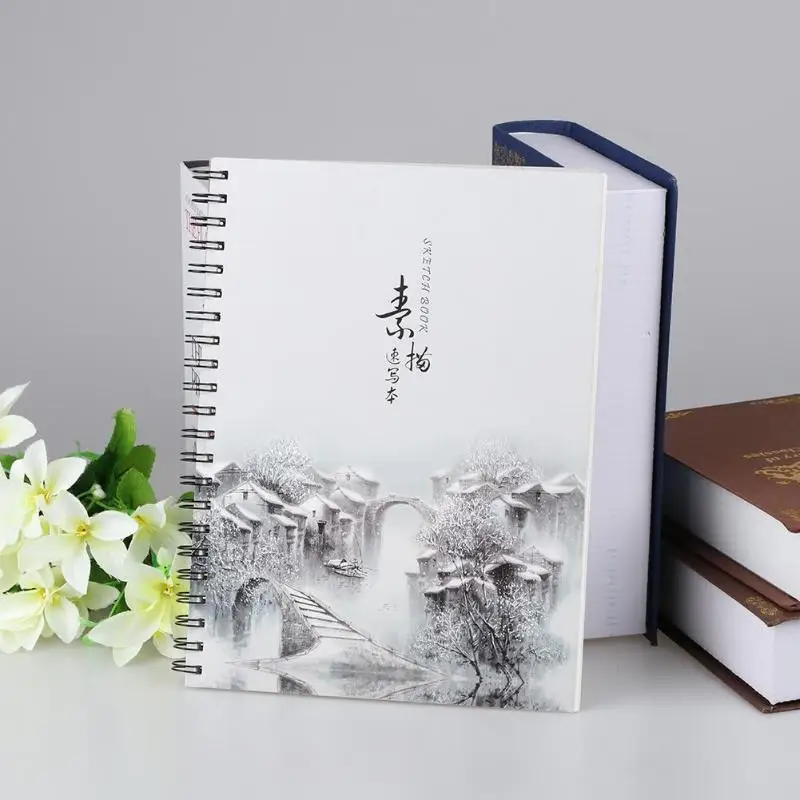 32 Sheets Sketchbook A4 Paper Drawing Painting Graffiti Sketch Book Memo