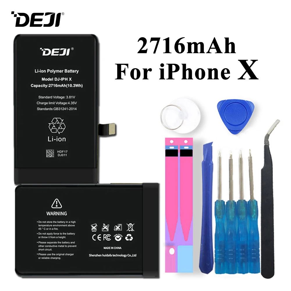 Аккумулятор для iPhone 6s Plus X iPhone6s 6s/6sP встроенный литий полимерный аккумулятор 1715 3410