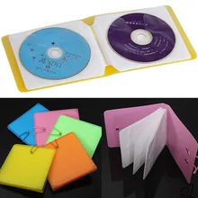 12 дисков Platics альбом коробка для CD VCD DVD портативный кошелек держатель для хранения сумка жесткий чехол коробки держатель Органайзер чехол для переноски