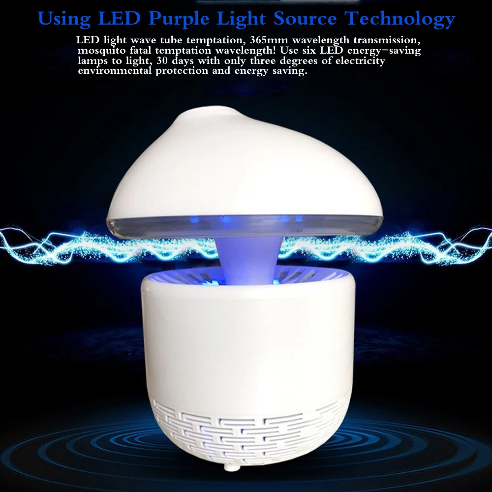 

Mosquito Killer Lamp Household Type USB Inhalation Photocatalyst Mini Pests Catcher for Fly Mosquito Repellent Insert Bug