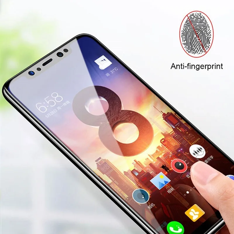 

9H 2.5D Tempered Glass For Xiaomi Mi8 SE Mi 8 Lite 8 Pro Mi 4 5 5X Mi 6X For Pocophone F1 Glass Screen Protector Toughened Film