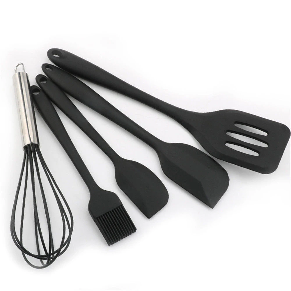 أواني المطبخ المنزلية المصنوعة من السيليكون الصلب 5 قطع مجموعة جديدة Kitchen Gadget Sets Aliexpress