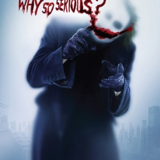 Joker Why So Serious Poster Poster Print (24 X 36)in Plaques & Signs from Home & Garden on