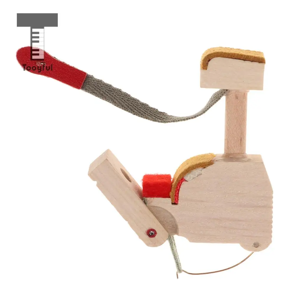 Tooyful Durable DIY Wooden Piano Hammer Butt Plate Flange Upright
