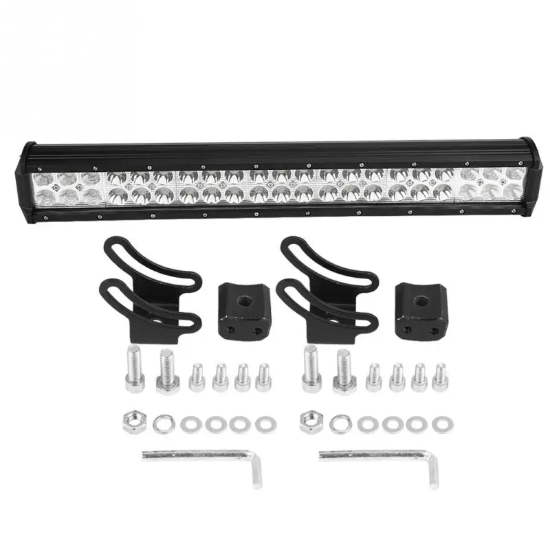 

20inches126W DC10V-30V 6000K~6500K LED Working Light Bar Driving Lamp for Car Truck Offroad LED Bar Light Car Work Light
