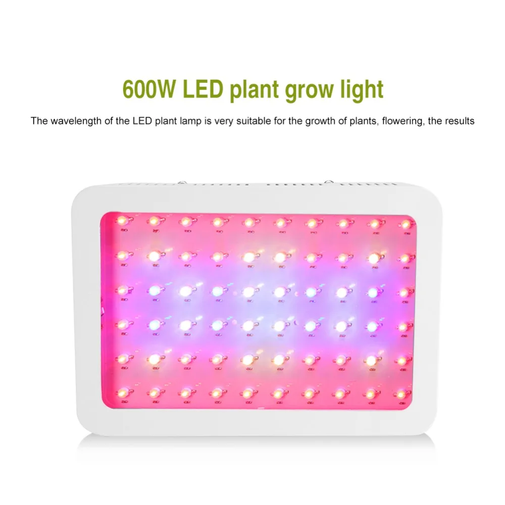 AC85 265V полный спектр 60 LED растительный свет Гидропоника Vegs Цветущая Панель