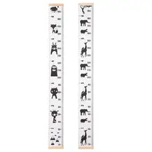 Высота измерительная шкала диаграмма роста стены для дети ребенок спальня декор весы линейка 3D стерео акрил