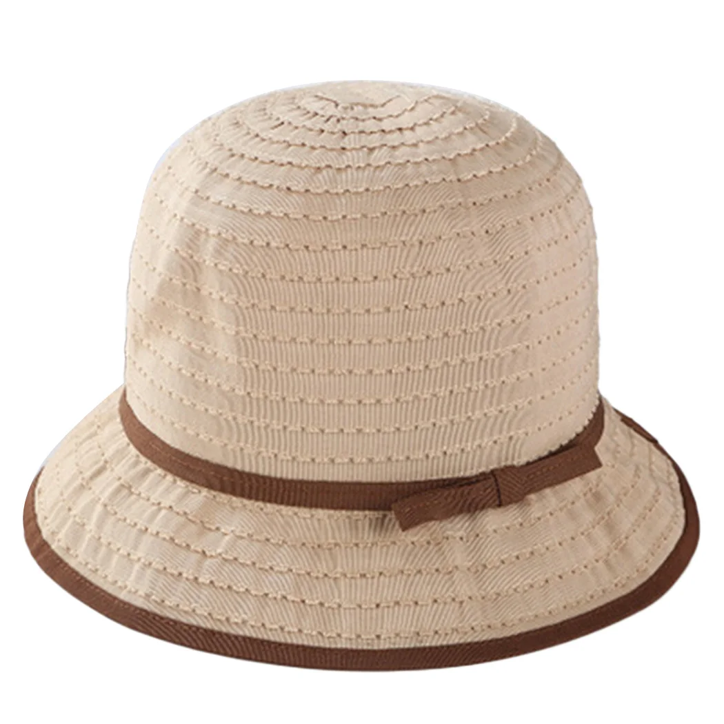 Women Bucket Hat Summer UV Fishing Hat Cap Fashion Design Sun Hats For
