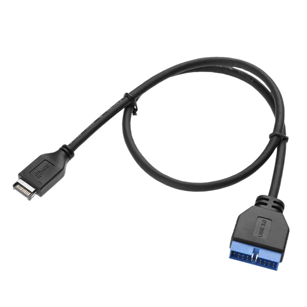 USB3.1 type-E Мужской к USB3.0 IDC 20Pin Женский удлинитель шнур для ASUS | Электроника