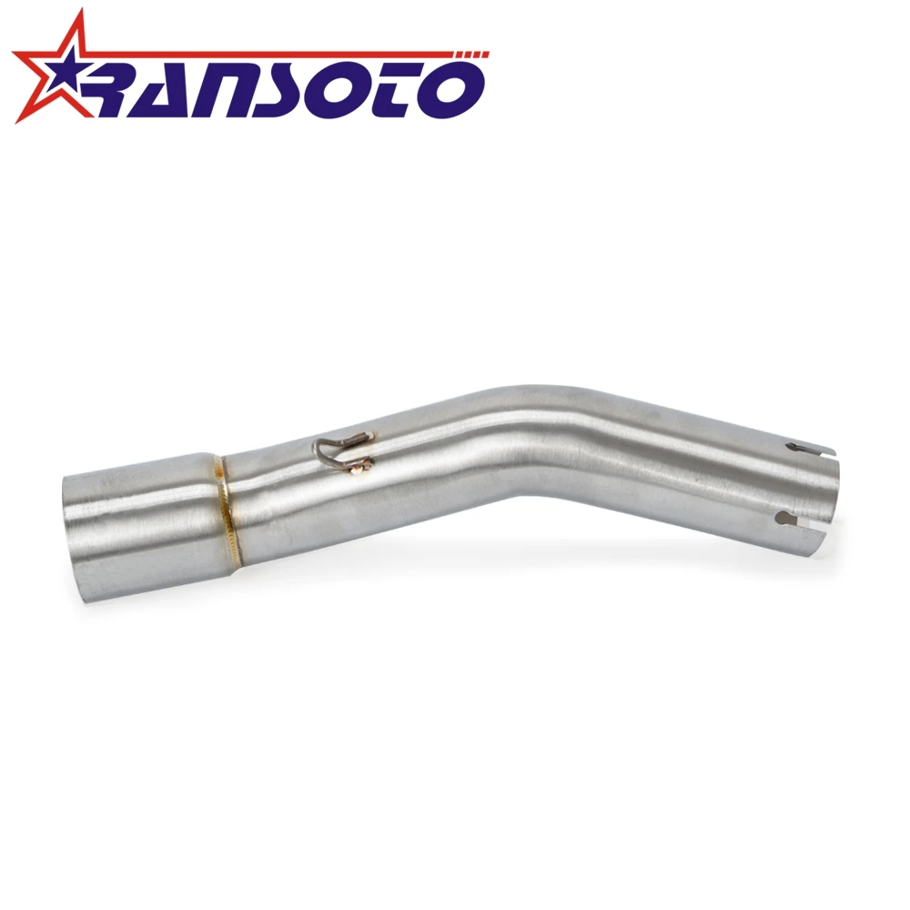 RANSOTO Motorcycle Exhaust System Slip On Middle Pipe For SUZUKI GSX250R GSX 250R 2017 2018 | Автомобили и мотоциклы