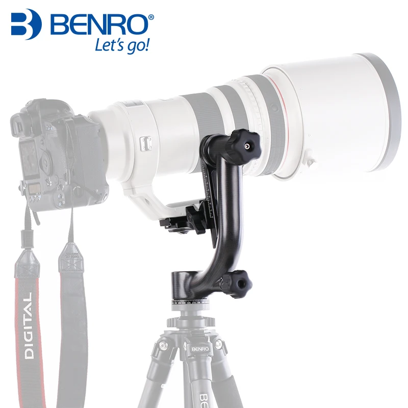 Benro GH2C GH3 GH5C Gimbal Head профессиональные карданные головки для SLR камеры длиннофокусный объектив DHL