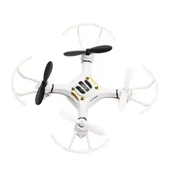 Мини исследователи RC Quadcopter 4CH 2,4 ГГц 6 оси гироскопа светодиодный Drone 3D полет белый/красный