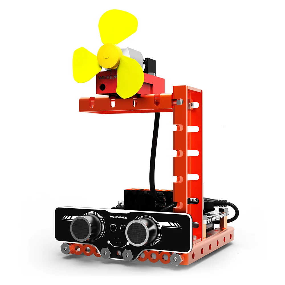Weemake DIY умный RC робот комплект программируемый домашний Inventor комплект Метеостанция Радужная цветная лампа магический музыкант