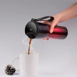 Портативная Вакуумная чашка из нержавеющей стали кофейная чашка с умным OLED сенсорным температурным дисплеем стакан для кофе