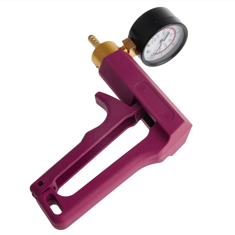 

High Quality Hand Vacuum Pump Held Brake Bleeder Tester Set Bleed Car Motorbike Bleeding Kit