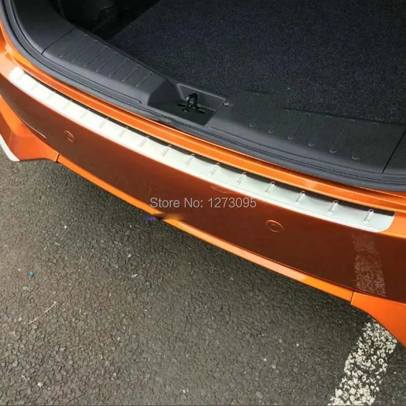 Для Nissan Note E12 2017-2019 2020 нержавеющая Внешняя защита заднего бампера порог задний