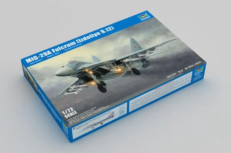 Trumpeter 1/72 01674 Mikoyan MiG 29A Fulcrum (Izdeliye 9 12)|Наборы для сборки моделей| |