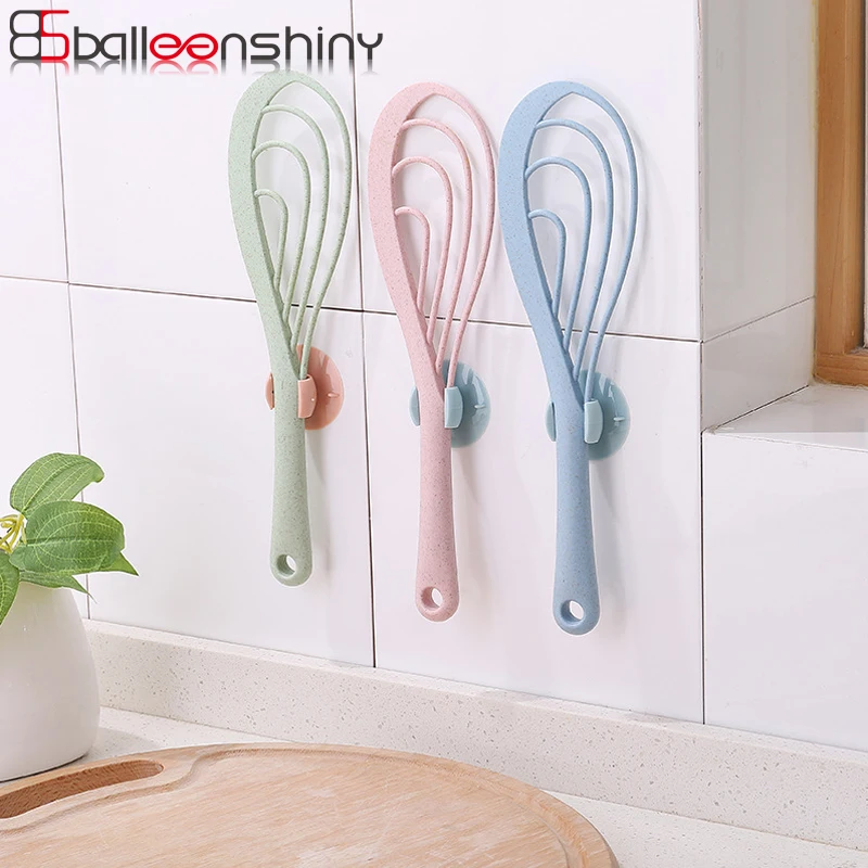 

BalleenShiny PVC Cooking Utensil Storage Racks Suction Rice Spoon Spatula Soup Spoon Neaten Organizer Creative Kitchen Gadgets