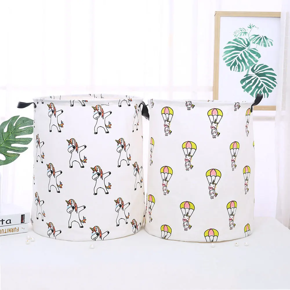 50x40 سنتيمتر المحمولة سلة تخزين ملابس طوي لعبة الملابس القذرة سلة غسيل فندق الغسيل حقيبة التخزين سلة فرز حقيبة