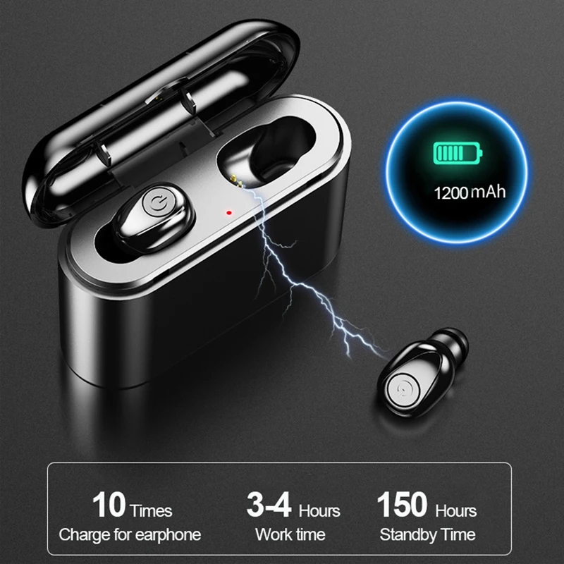 Мини 5 0 Bluetooth наушники TWS беспроводные Спортивная гарнитура стерео человеческие