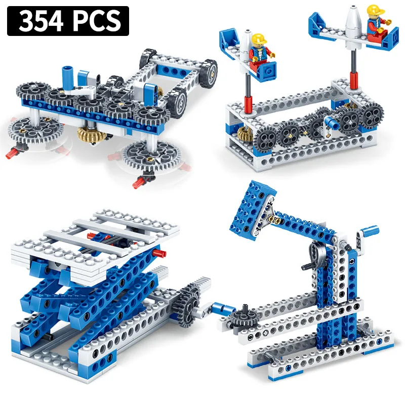 

4style 3in1 Creator Inventor Park Lift car Building Blocks Compatible Legoingly Technic DIY Bricks Educational Toys For children