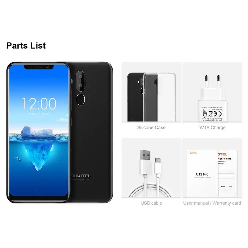 Original OUKITEL C12 Pro 6,18 \ Original OUKITEL C12 Pro 6,18 \