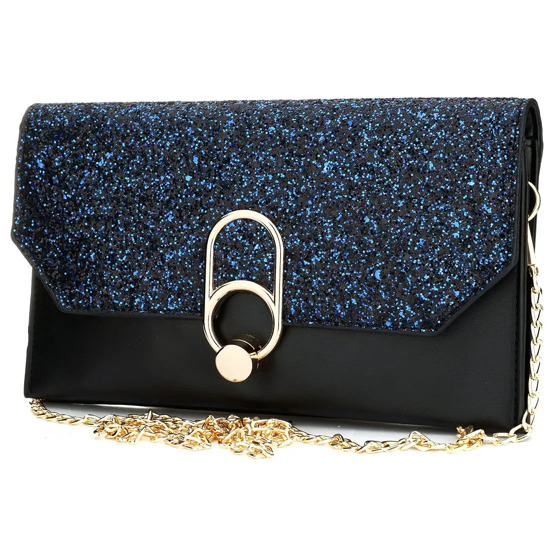 Women'S Evening Envelope Clutch Bags Wristlet Purse Handbag With