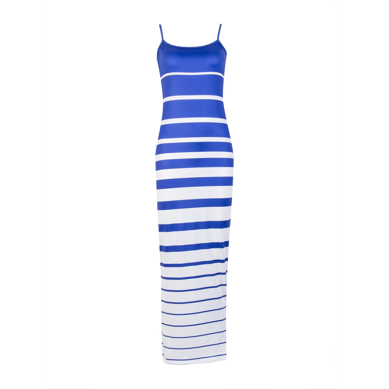 

Women Bandage Bodycon Party Skinny Sleeveless Striped Long Maxi Dress New Women Ladies Clothing Dress Summer