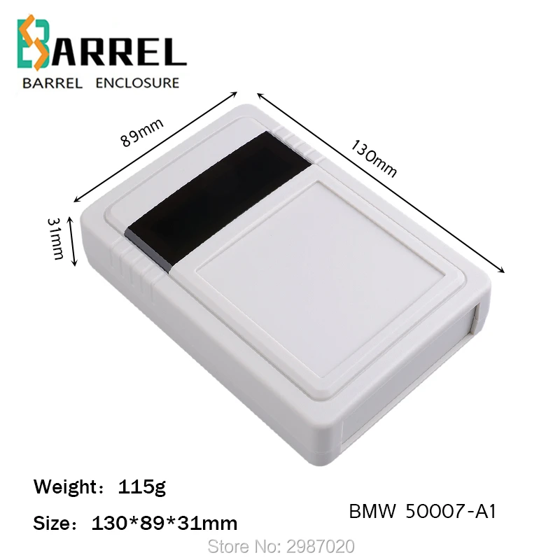 

130*89*35mm ABS wall mounting junction box diy project case ABS housing DIY box for electronics instrumen wire junction casing