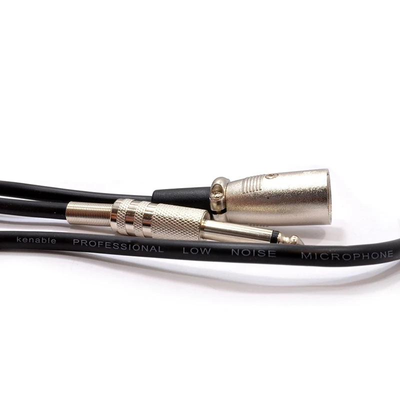 XLR 3 контактный разъем для 6 35 мм 5 дюймового штекерного моно разъема кабеля метра