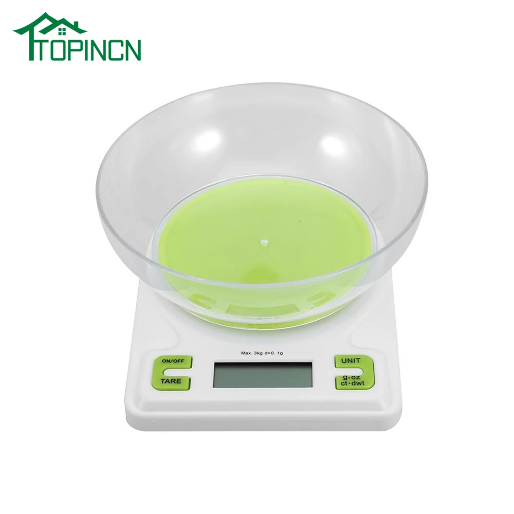 

5kg/1g Electronic Digital Kitchen Scale Food Meat Weighing Scale With Scale Tray