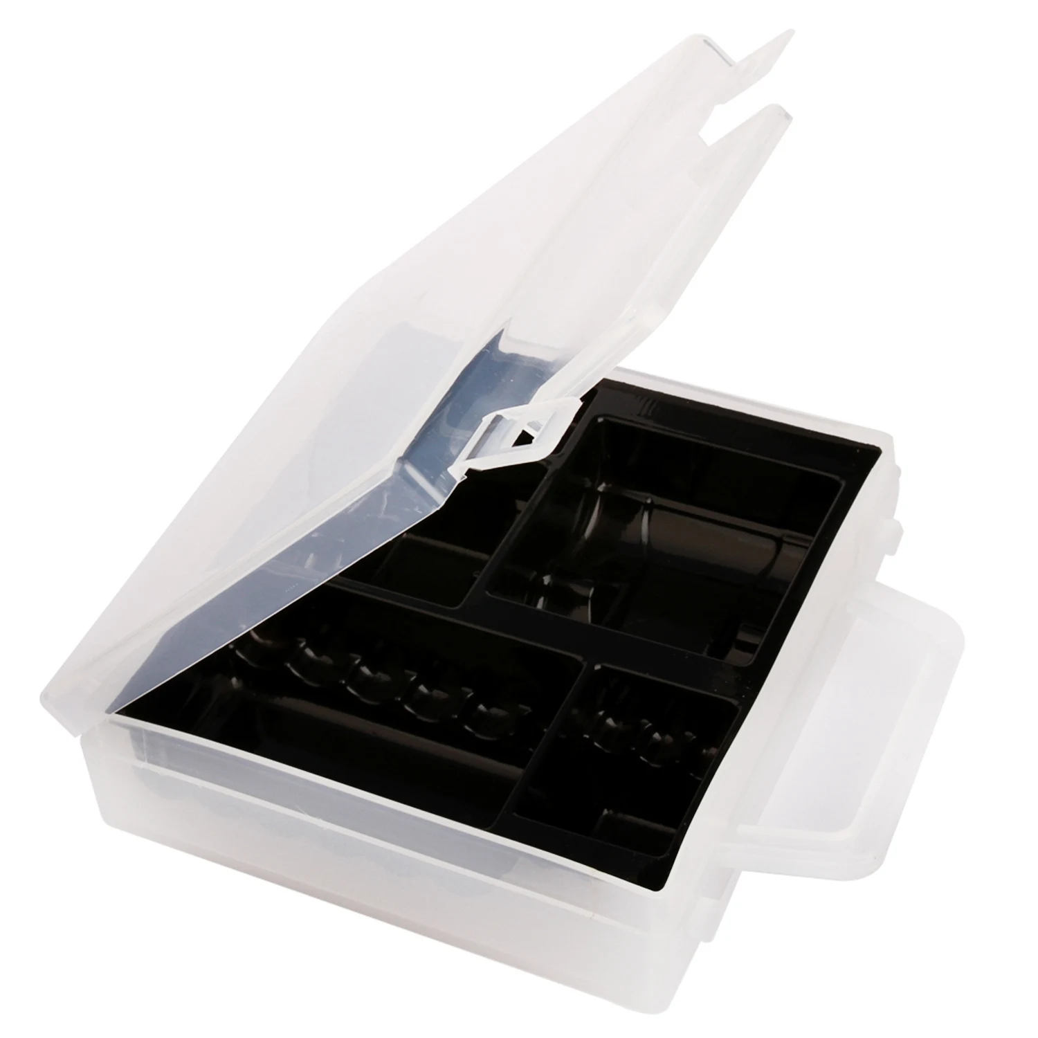 

AAA AA C D 9V Hard Plastic Battery Holder Storage Box