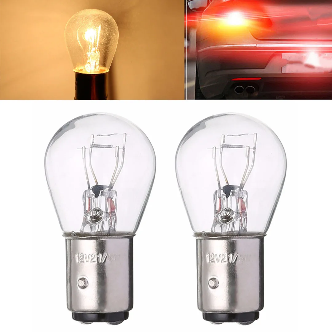 

New Arrival 2pcs 1157 BAY15D 21/5W Car Reverse Backup Stop Bulb Brake Tail Turn Signal Parking Lamp Light