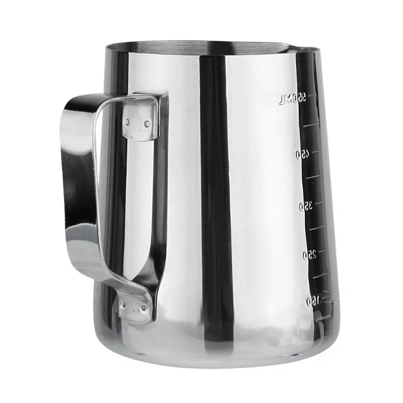 Чашка для эспрессо чашка для кофе и молока кружки термо парящий пенозбиватель для молока емкость 350 мл/600 мл кухонный инструмент из нержавеющей стали
