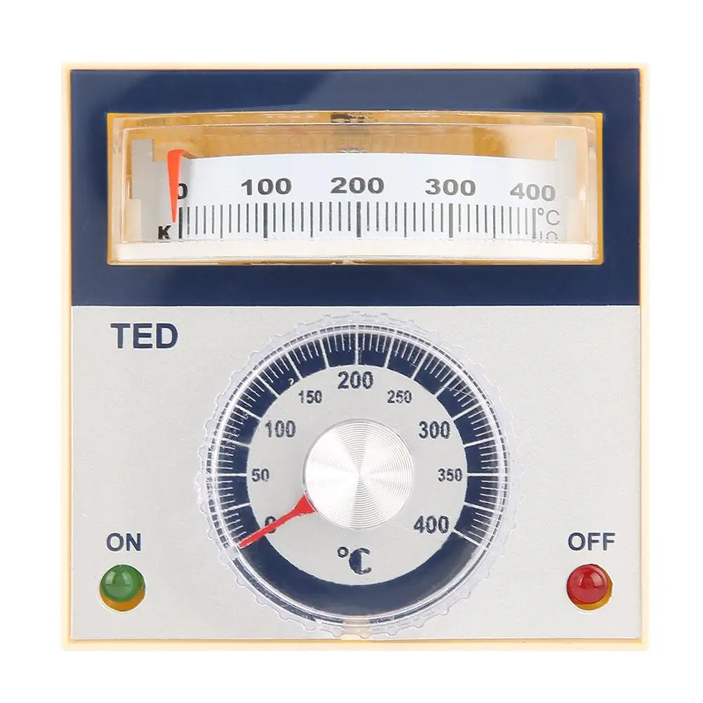 Терморегулятор с указкой TED 2001 термостат типа K 0 400 В переменного тока 1