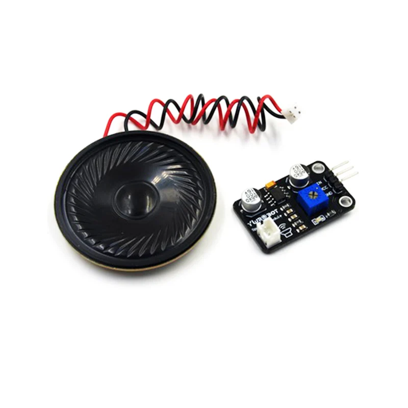 LEORY 5V LM386 модуль динамика усилитель мощности музыкального проигрывателя