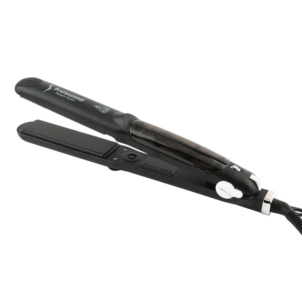 

New Professional 450F Ceramic Vapor Steam Hair Straightener With Argan Oil Infusion Steam Flat Iron Ceramic PTC Vapor Fast Heati