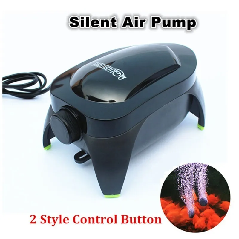 

Super Aquarium Air Pump Fish Tank Air Compressor For Aquarium Adjustable Silent Quiet Air Control Aquarium Fish Accessories