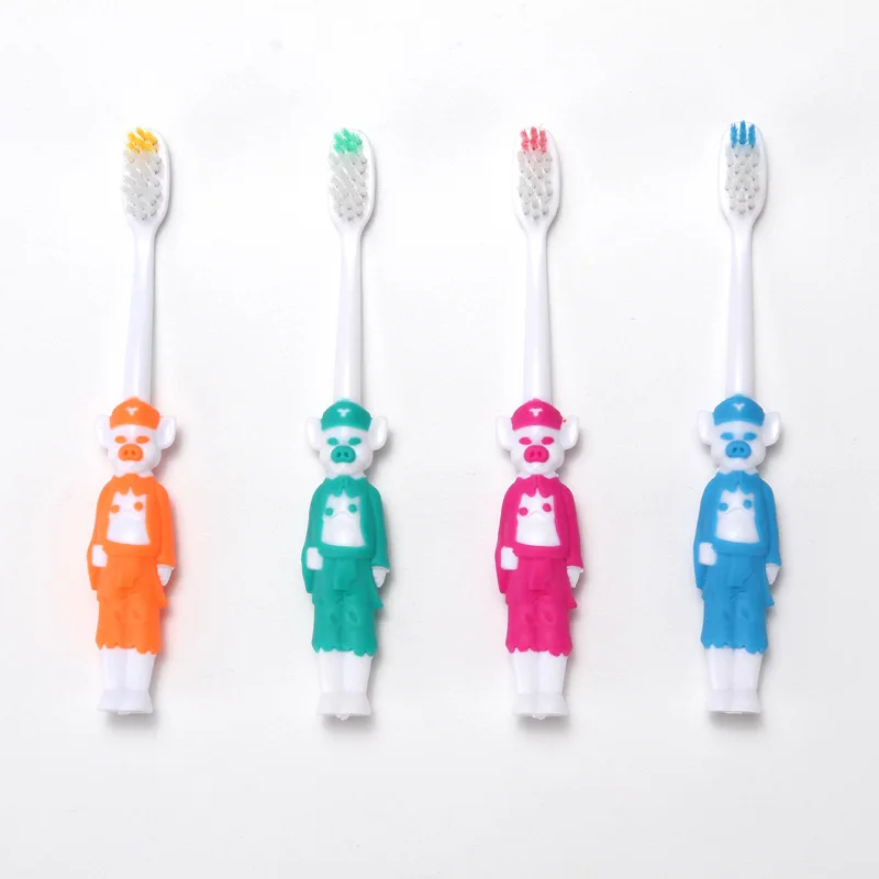 1 Pc Cartoon Characters Baby Soft-bristled Toothbrush Baby Tooth Cleaner Training Dental Care Kids Teeth Brushes