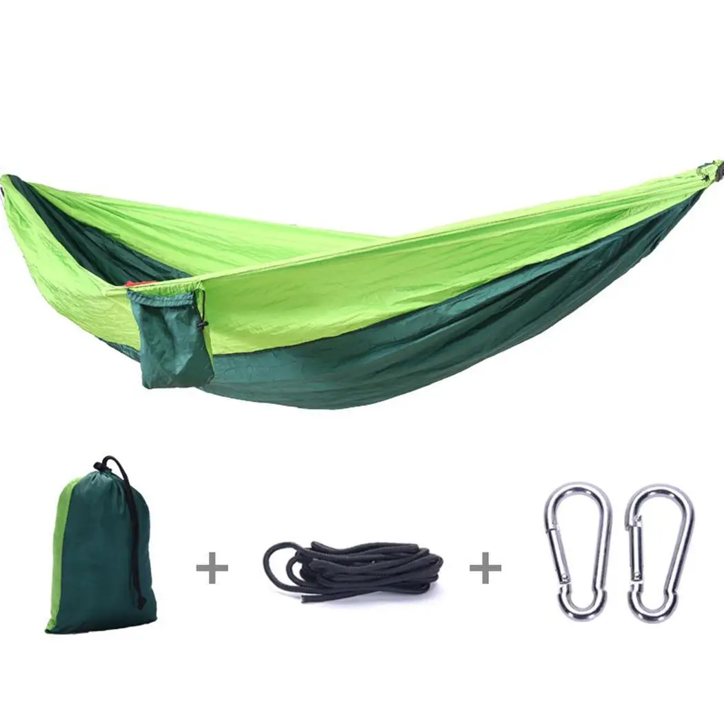 

New Indoor Outdoor Comfort Durability Large Parachute Hammock Yard, Bedroom, Porch and so on. Patchwork Set