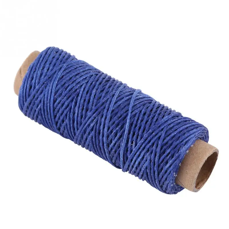 Плоская вощеная нить 1 шт. 50 м 150D мм кожаная шнур для рукоделия ручная строчка