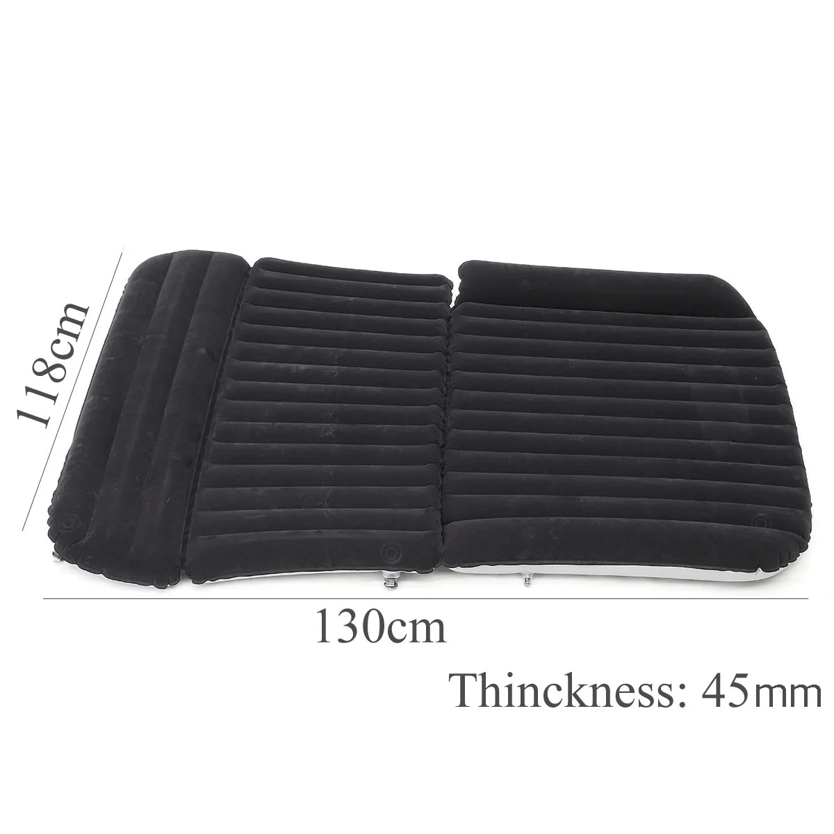 Coche inflable colchón de viaje de asiento de aire colchón de la cama sofá cama con bomba de aire bomba de Camping al aire libre de la humedad prueba de Pad